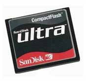 Sandisk Ultra CompactFlash I Karte
